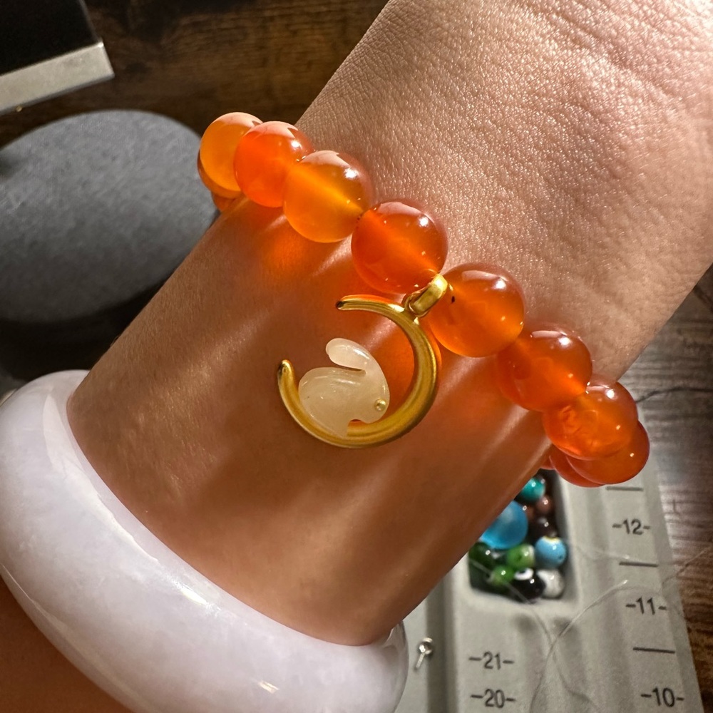 natural quartz bracelet